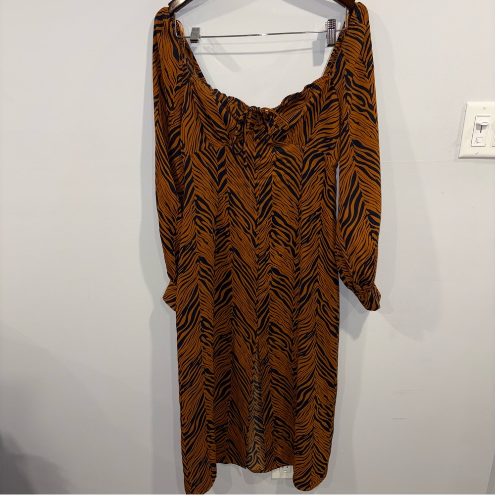 Zebra Print Dress